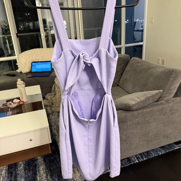 Purple Aritzia/Wilfred Mini Dress (2) - Picture 3 of 5